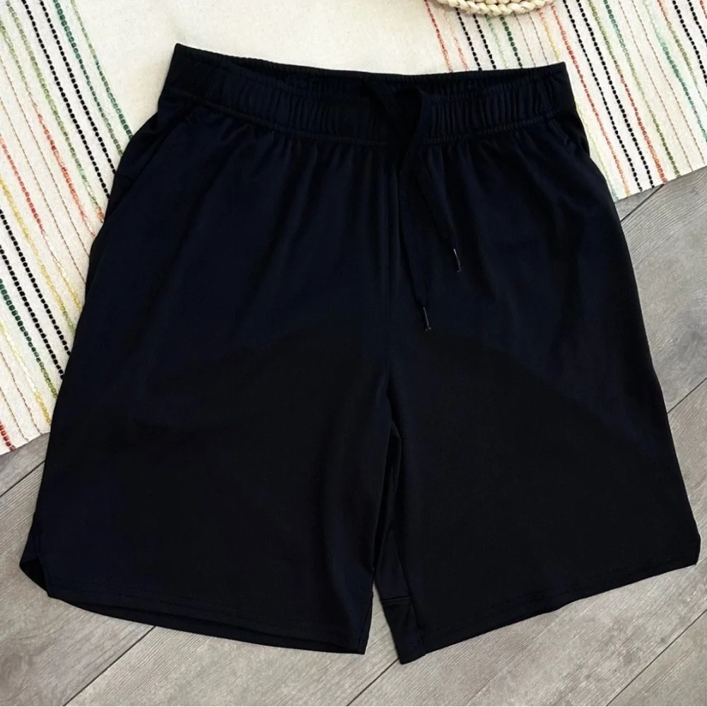 Kids Black Casual Shorts